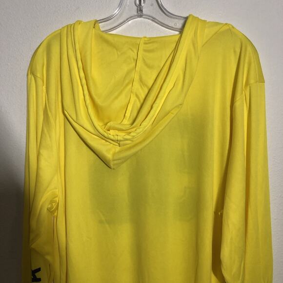 Randy Arozarena XL Crossed Arm Lightweight SGA Lightweight Yellow Hooded Jersey - Picture 10 of 13